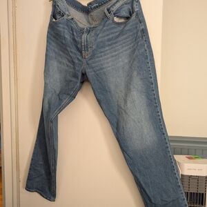 Old Navy Women's Blue Boyfriend Jeans